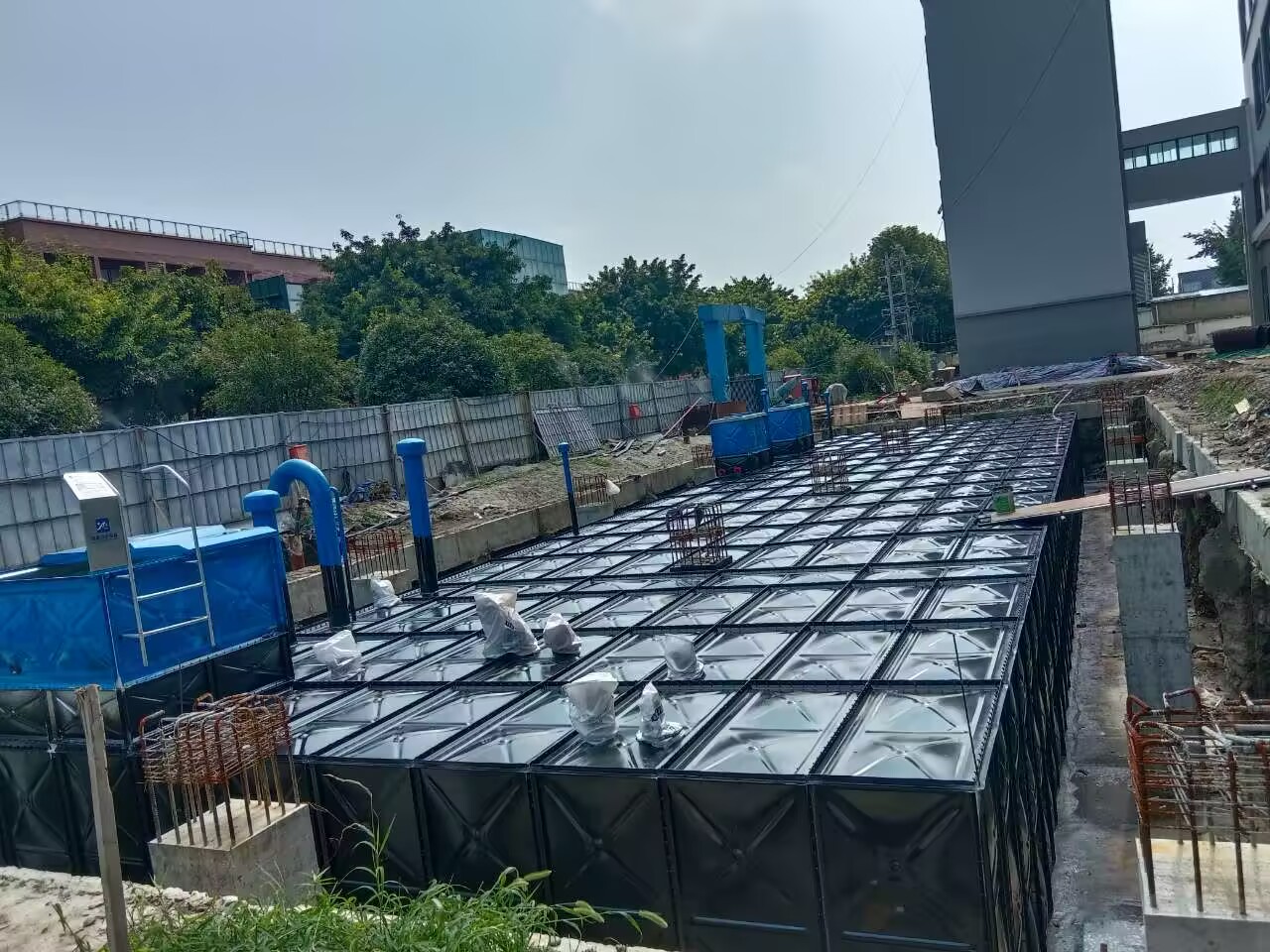 অ্যান্টি-ফ্লোটিং আন্ডারগ্রাউন্ড ফায়ার-ফাইটিং ইন্টিগ্রেটেড পাম্প স্টেশন সম্পর্কে নতুন প্রযুক্তির বিবরণ